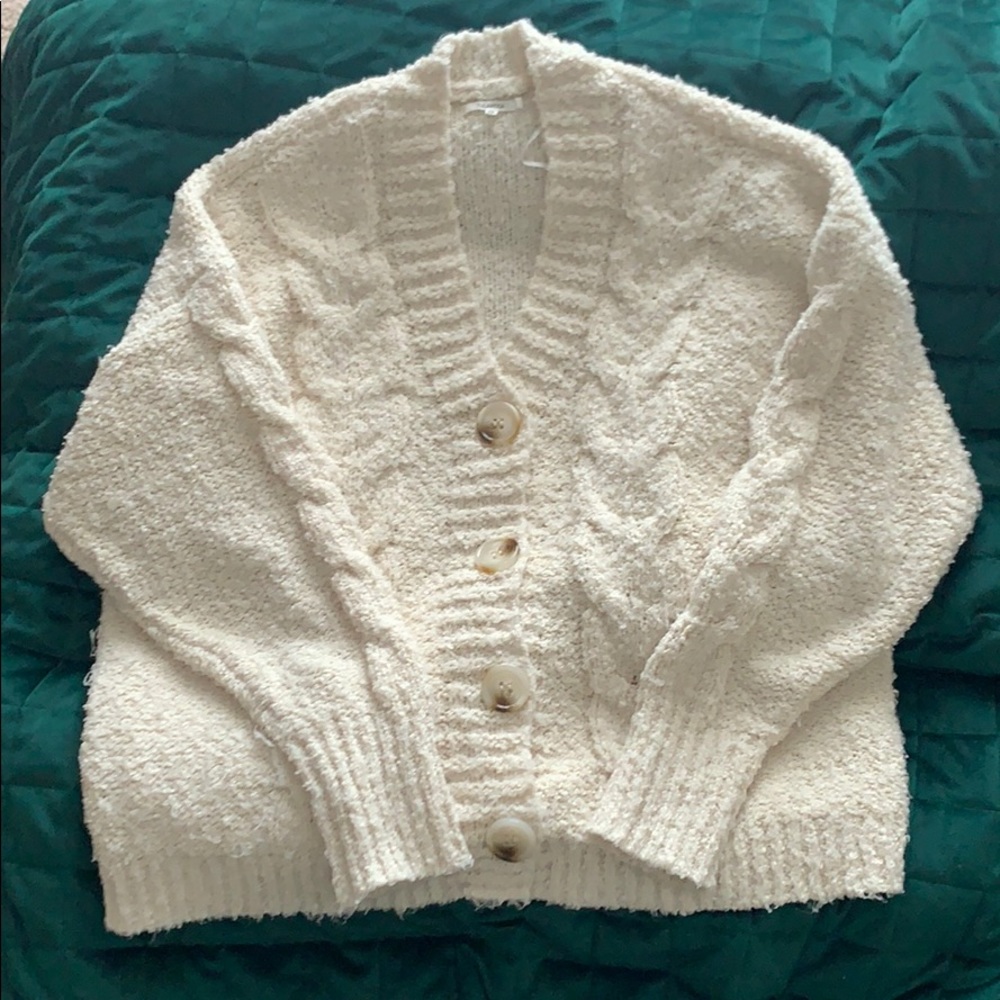 TULAROSA CELLE CARDIGAN SWEATER REVOLVE KNITZ LOVE